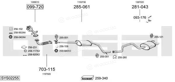 Bosal SYS02255