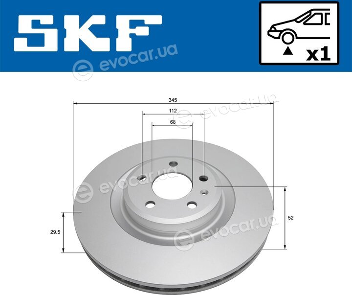 SKF VKBD 80562 V1