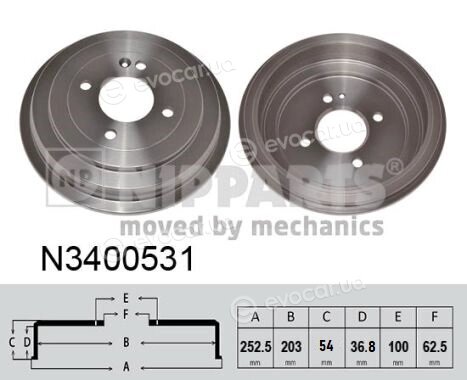 Nipparts N3400531