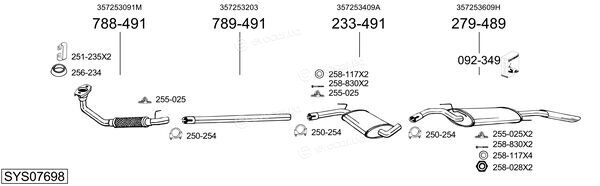 Bosal SYS07698