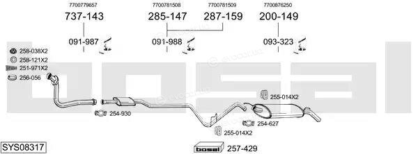 Bosal SYS08317