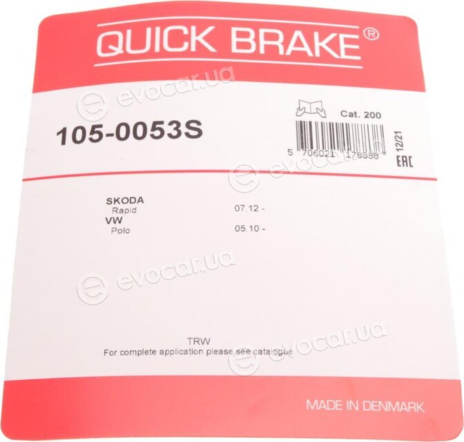 Kawe / Quick Brake 105-0053S