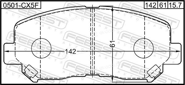 Febest 0501-CX5F