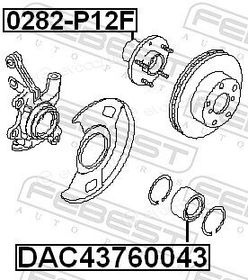 Febest 0282-P12F