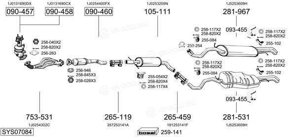 Bosal SYS07084