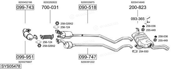 Bosal SYS05478