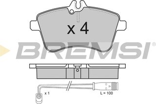 Bremsi BP3172