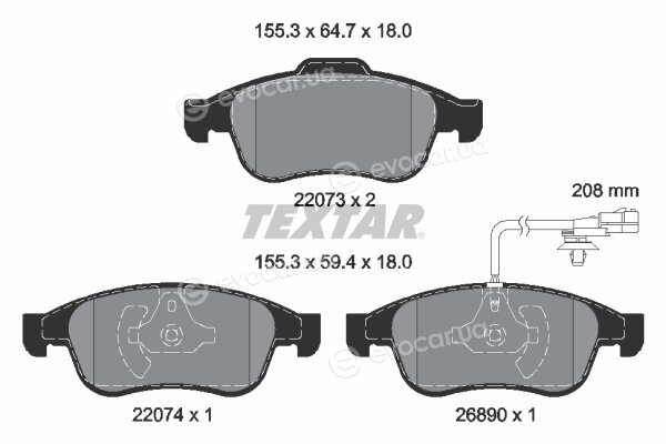 Textar 2207301