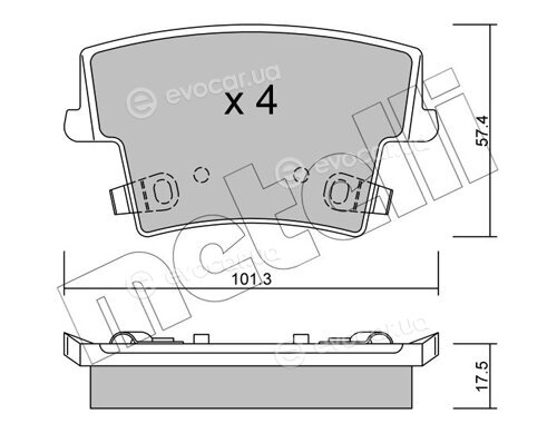 Metelli 22-0718-0