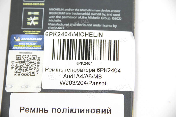 Michelin 6PK2404