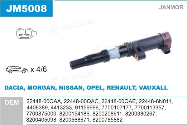 Janmor JM5008