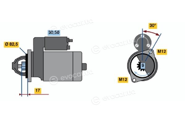 Bosch 0 001 107 073