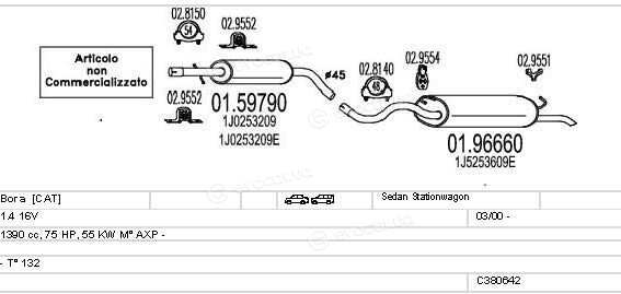 MTS C380642007190