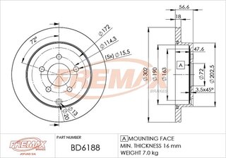 Fremax BD-6188