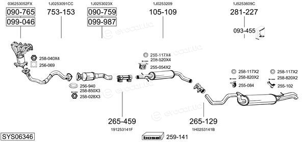 Bosal SYS06346