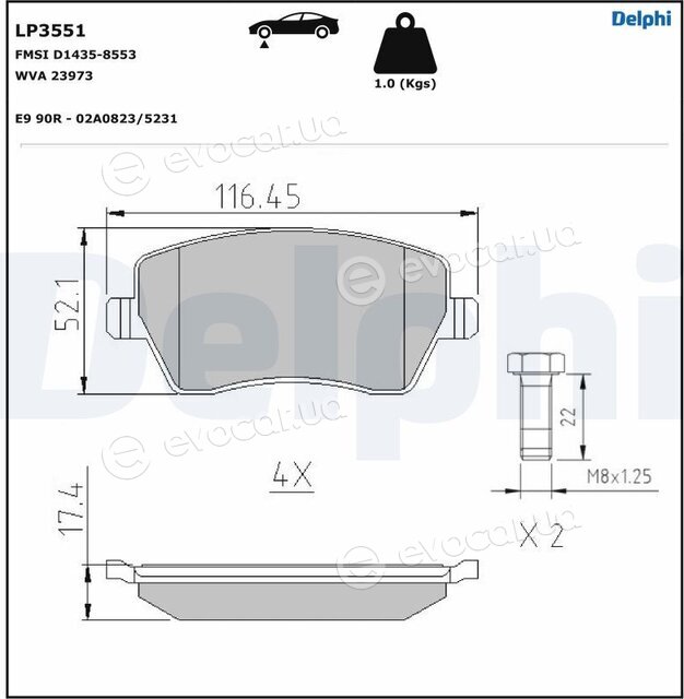 Delphi LP3551