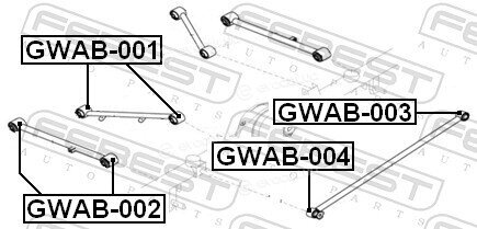 Febest GWAB-003