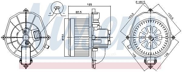 Nissens 87571