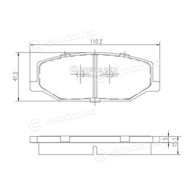 Nipparts J3608003