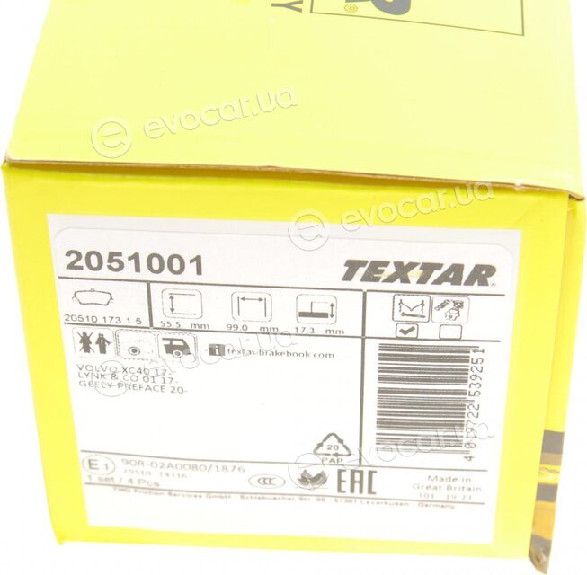 Textar 2051001