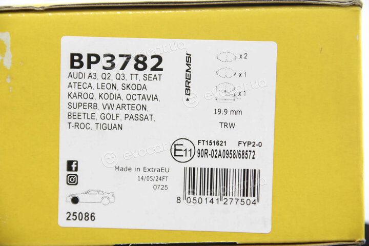 Bremsi BP3782