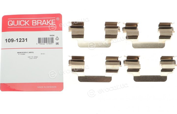 Kawe / Quick Brake 109-1231