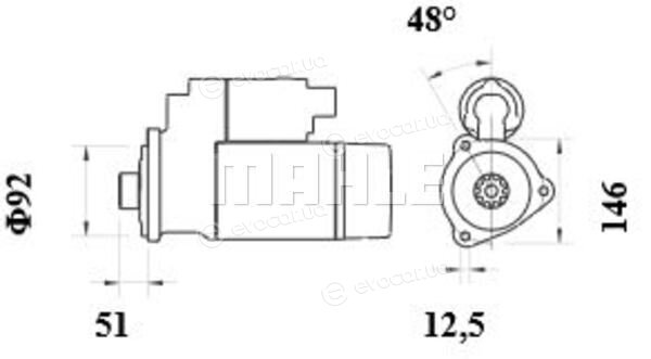 Mahle AZG4878