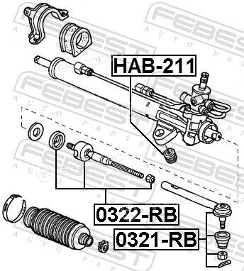 Febest 0322-RB