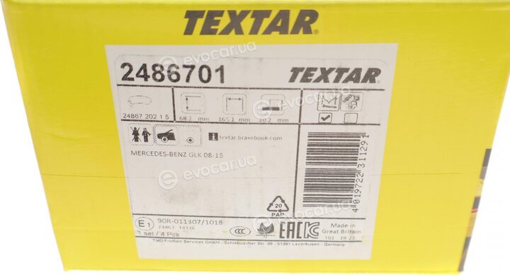 Textar 2486701