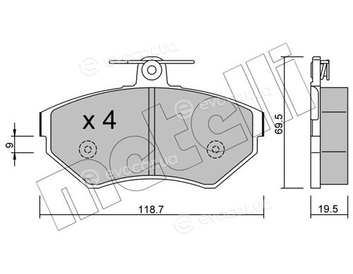 Metelli 22-0215-0