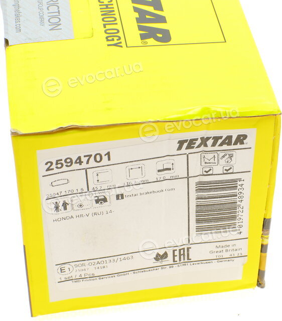 Textar 2594701