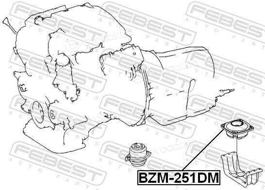 Febest BZM-251DM