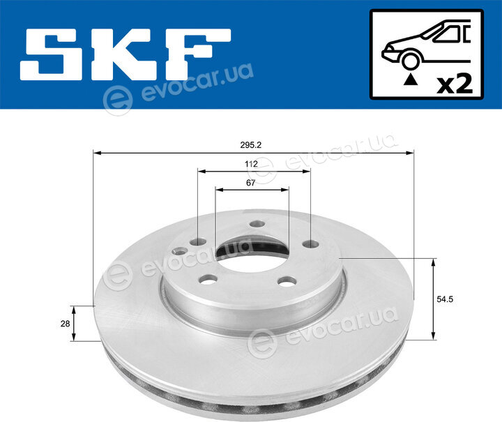 SKF VKBD 80081 V2