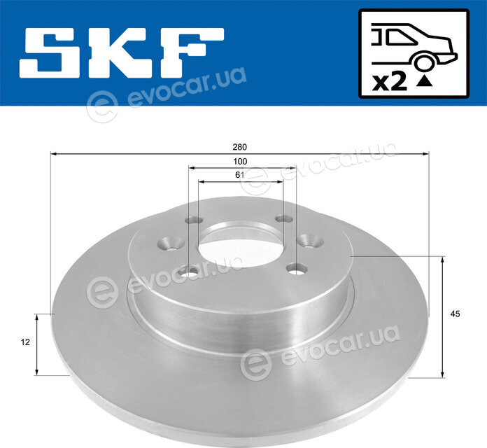 SKF VKBD 90439 S2