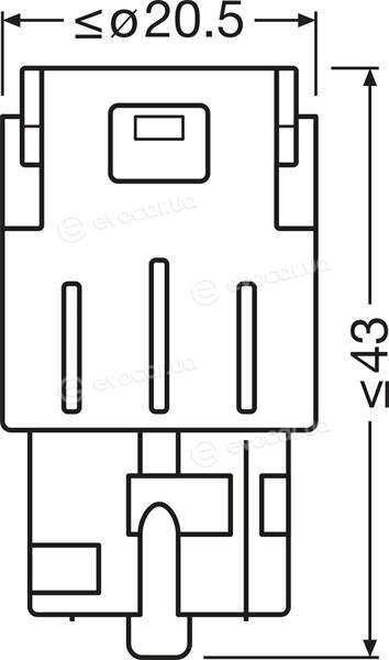 Osram 7504DYP-2BL
