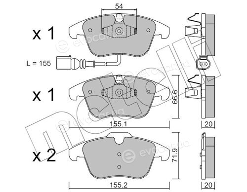 Metelli 22-0675-1