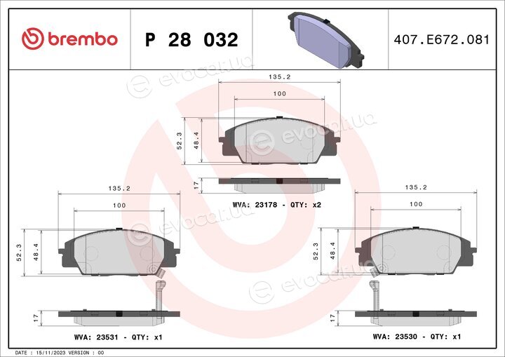 Brembo P 28 032