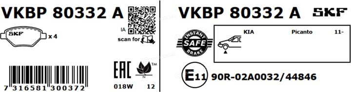 SKF VKBP 80332 A