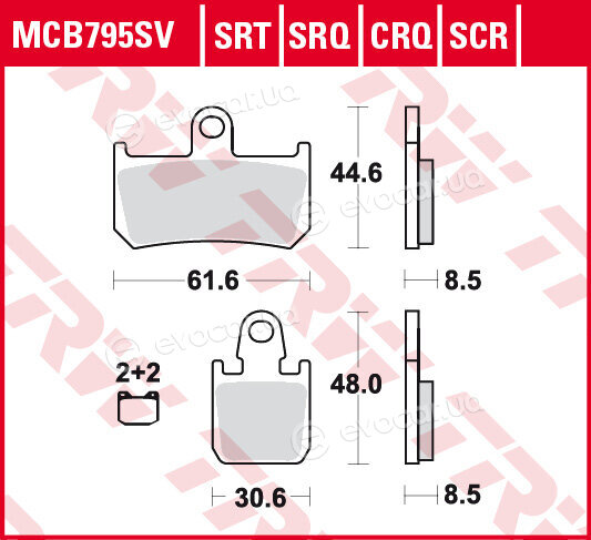 TRW MCB795CRQ