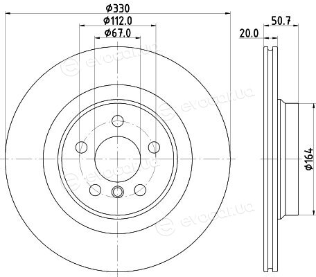 Hella Pagid 8DD 355 132-301