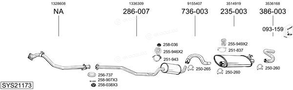 Bosal SYS21173