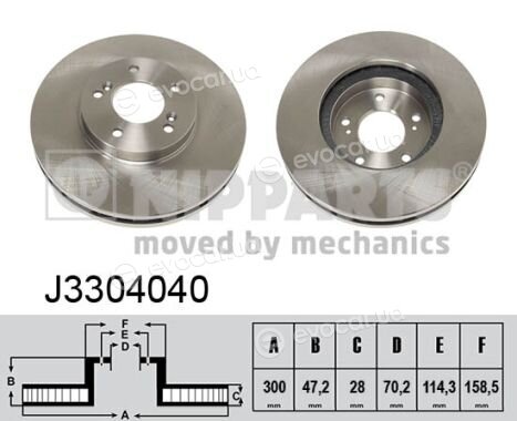 Nipparts J3304040