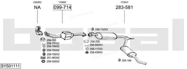 Bosal SYS01111