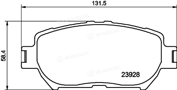 Hella Pagid 8DB 355 010-431