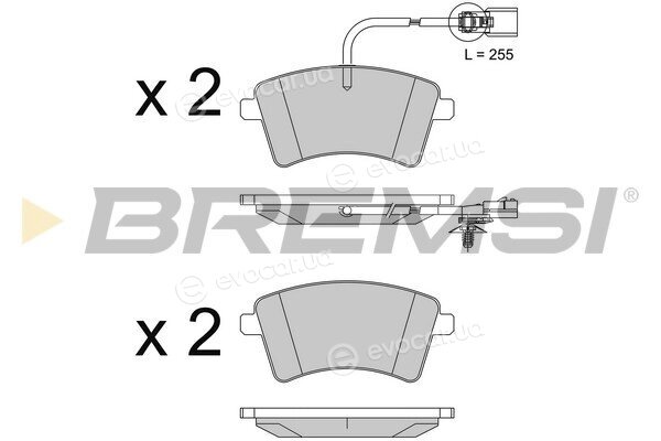 Bremsi BP3562
