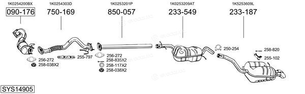 Bosal SYS14905