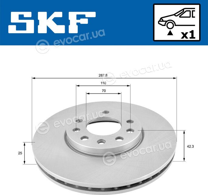 SKF VKBD 80549 V1