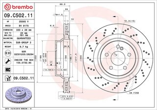 Brembo 09.C502.11