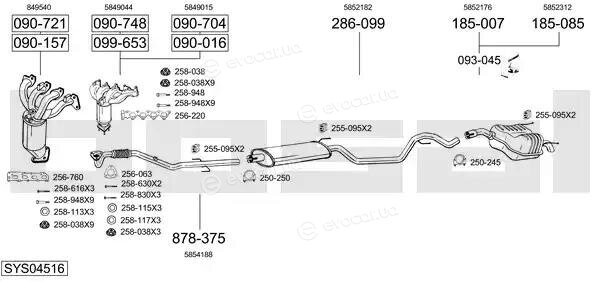 Bosal SYS04516