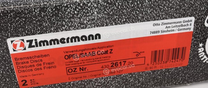 Zimmermann 430.2617.20